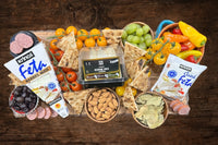 Feta a salty brined cheese that hails from the Mediterranean region. It is widely considered as one of the healthiest types of cheese.