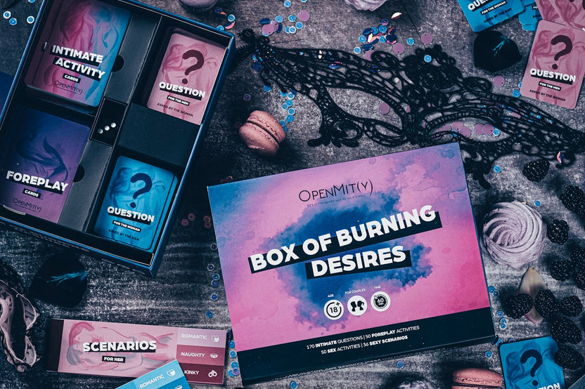 “Box of Burning Desires” Game for Date Night