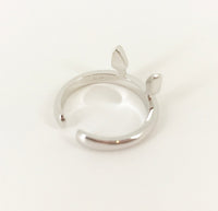 Totoro Adjustable Sterling Silver Ring