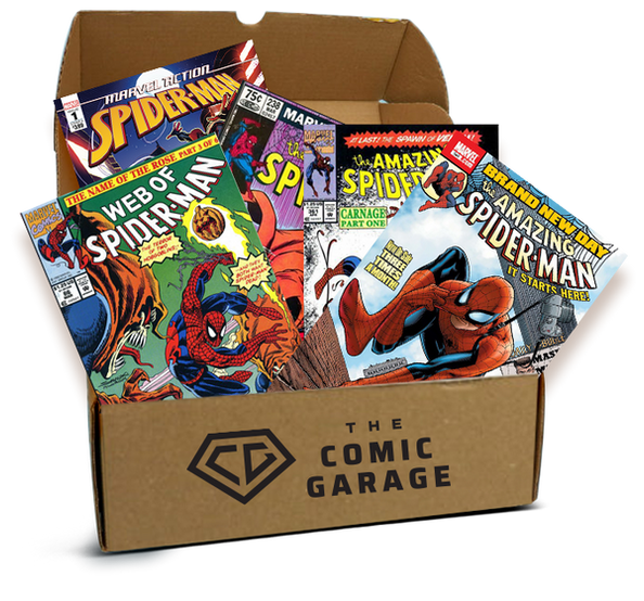 Spiderman Comic Box Cratejoy