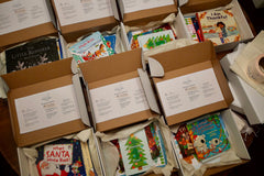 holiday kids book boxes