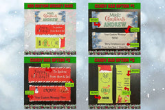 Holiday Gift Box & Snack Box - Christmas Candy Box