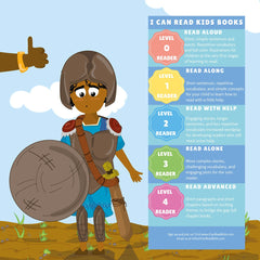 King David For Kids : I can read books level 1 (I Can Read Kids Books Book 16)