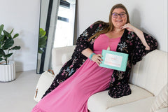Shannon Davis, founder of Thrive Remotely, and the Happy Home Office Box.