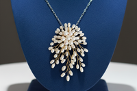 A pearl is a living jewelry. Handcrafted freshwater pearl brooch pendant. The 2025 trend for unique style. Say yes to one of a kind.