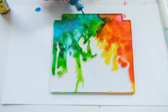 LED Light Frame Alcohol Ink DIY Craft Kit