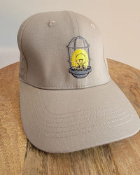 Embroidered Ghost Light Baseball Cap with Adjustable Strap - Theatre Broadway Gift