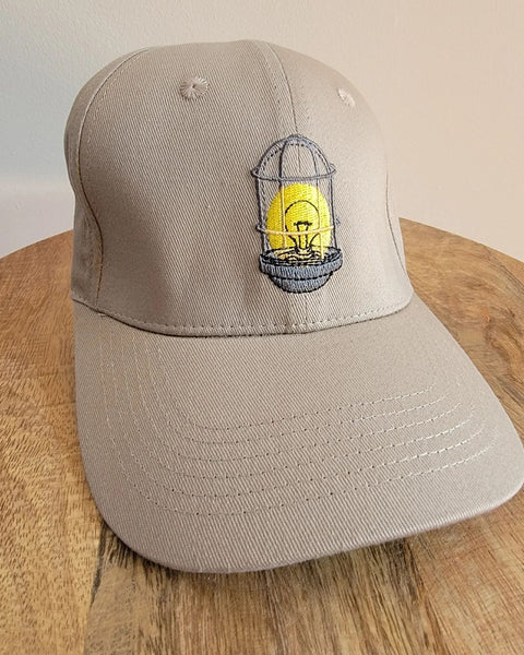 Embroidered Ghost Light Baseball Cap with Adjustable Strap - Theatre Broadway Gift
