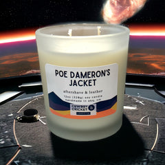 Poe Dameron's Jacket Soy Candles and Melts - Aftershave & Leather - Space Adventure Inspired