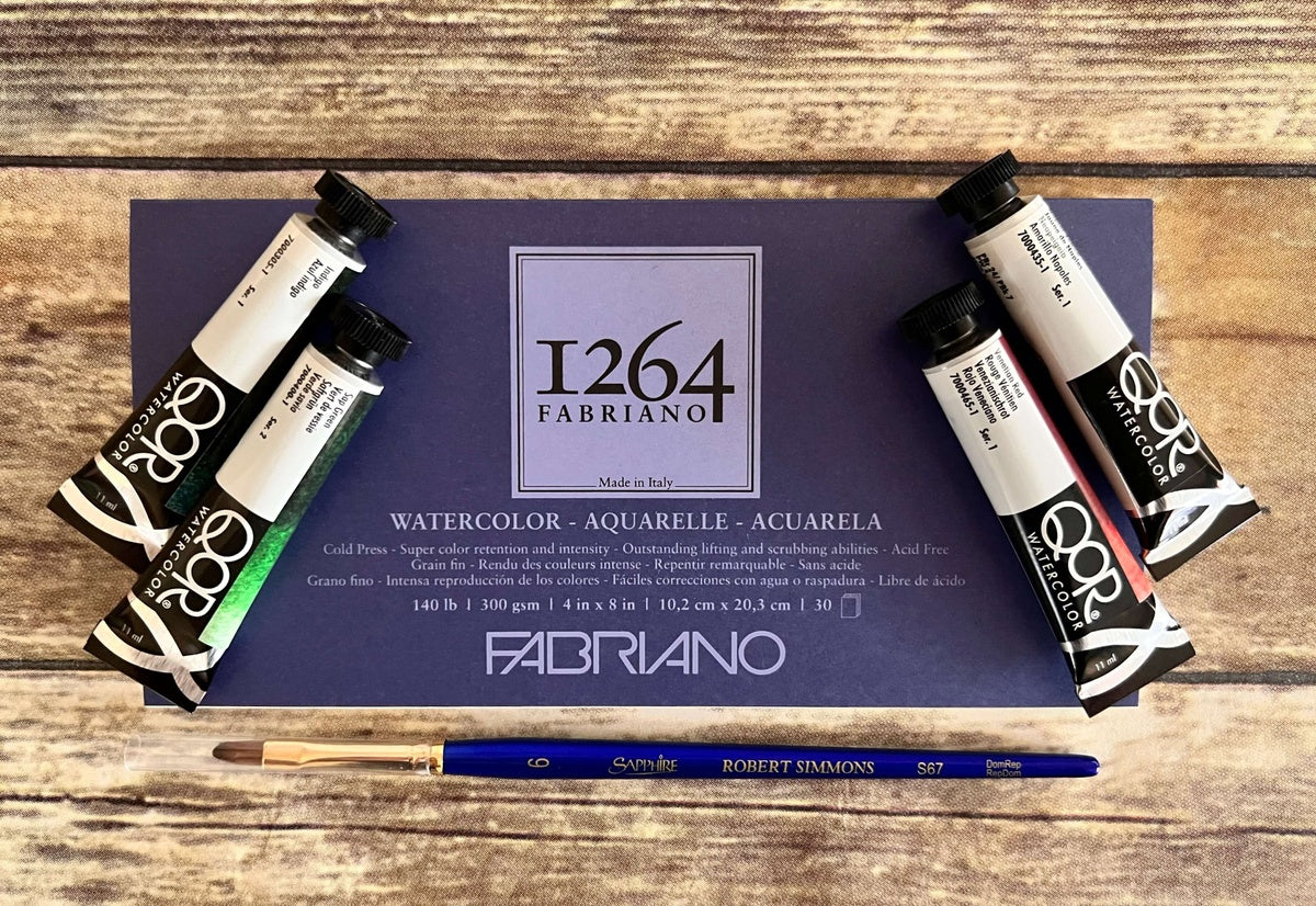Petite Pack August 2023 - QOR Watercolor