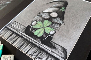 Our March 2026 Art Box, will include the drawings, The Waterfall and Lucky Lad.  Come and get dirty with us and create.