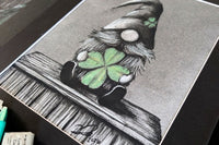 Our March 2026 Art Box, will include the drawings, The Waterfall and Lucky Lad.  Come and get dirty with us and create.