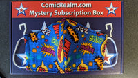Comic Words Cotton Face Mask