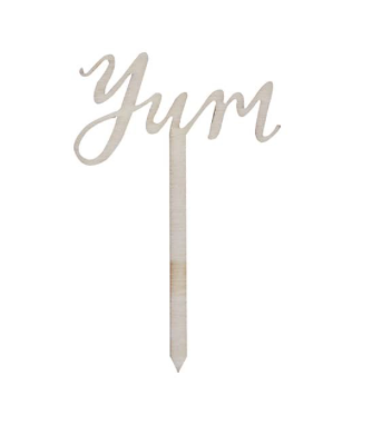 Yum Cake Toppers
