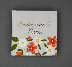 Bridesmaid's Notes Mini Notebook