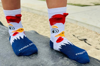Sock Panda Kids Socks (Ages 3-7)  -  Two Pairs Each Month