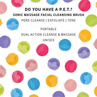 Original P.E.T. Sonic Massage Facial Cleansing Brush