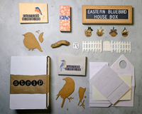 Torn Paper Art Craft Box