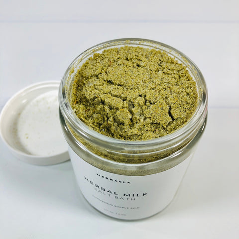 Herbal Milk Salt Bath