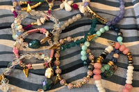 Each box includes a beautiful hand-made, one-of-a-kind Erimish bracelet. that can be stacked or worn alone.