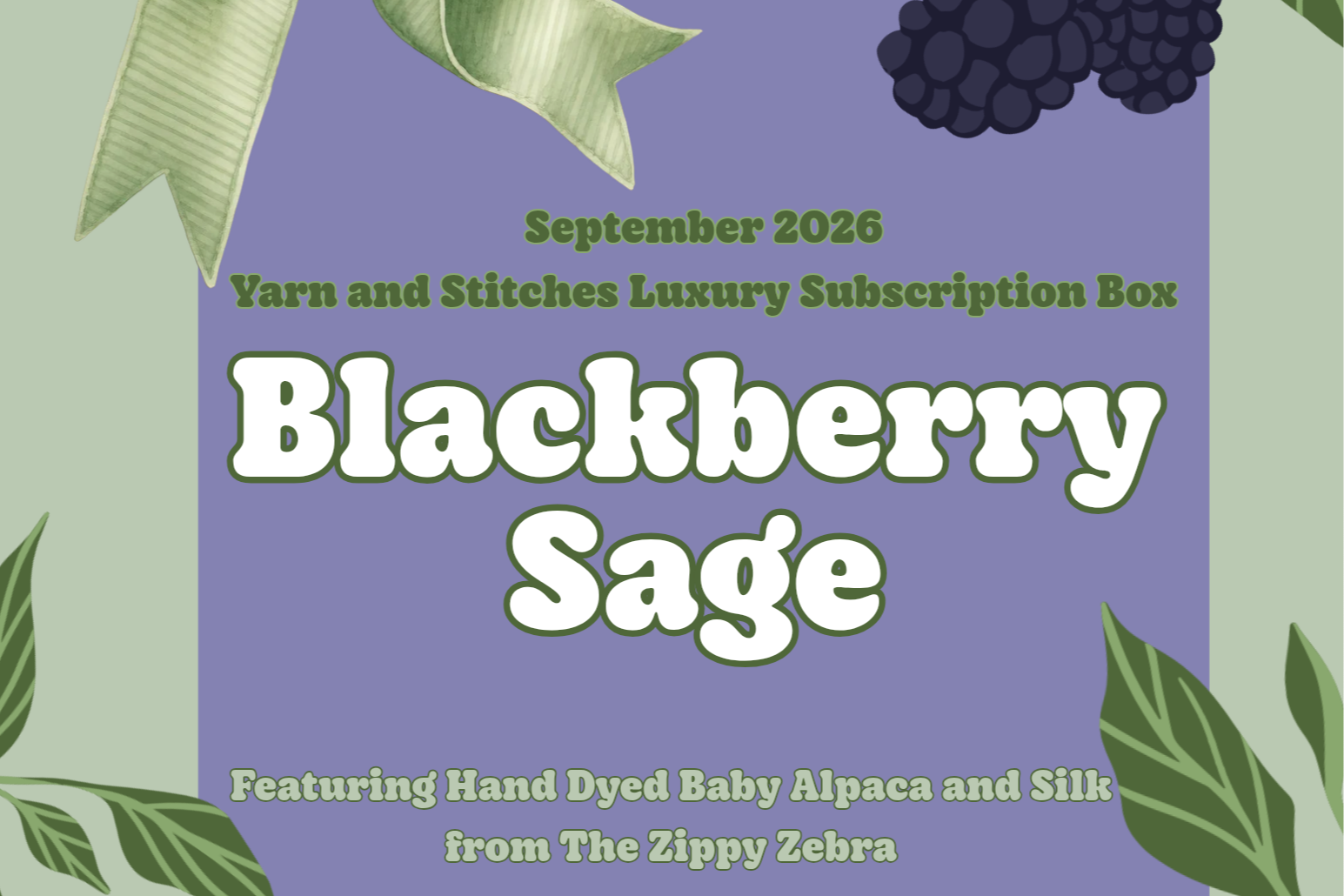Yarn and Stitches Monthly Luxury Yarn Club