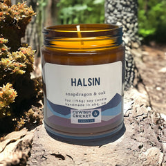 Halsin Soy Candles and Melts - Snapdragon & Oak - Dungeon Adventure Inspired