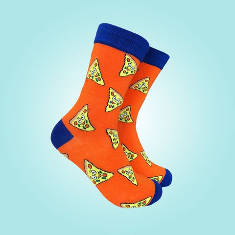 Cheesy Pizza Sock - Women's