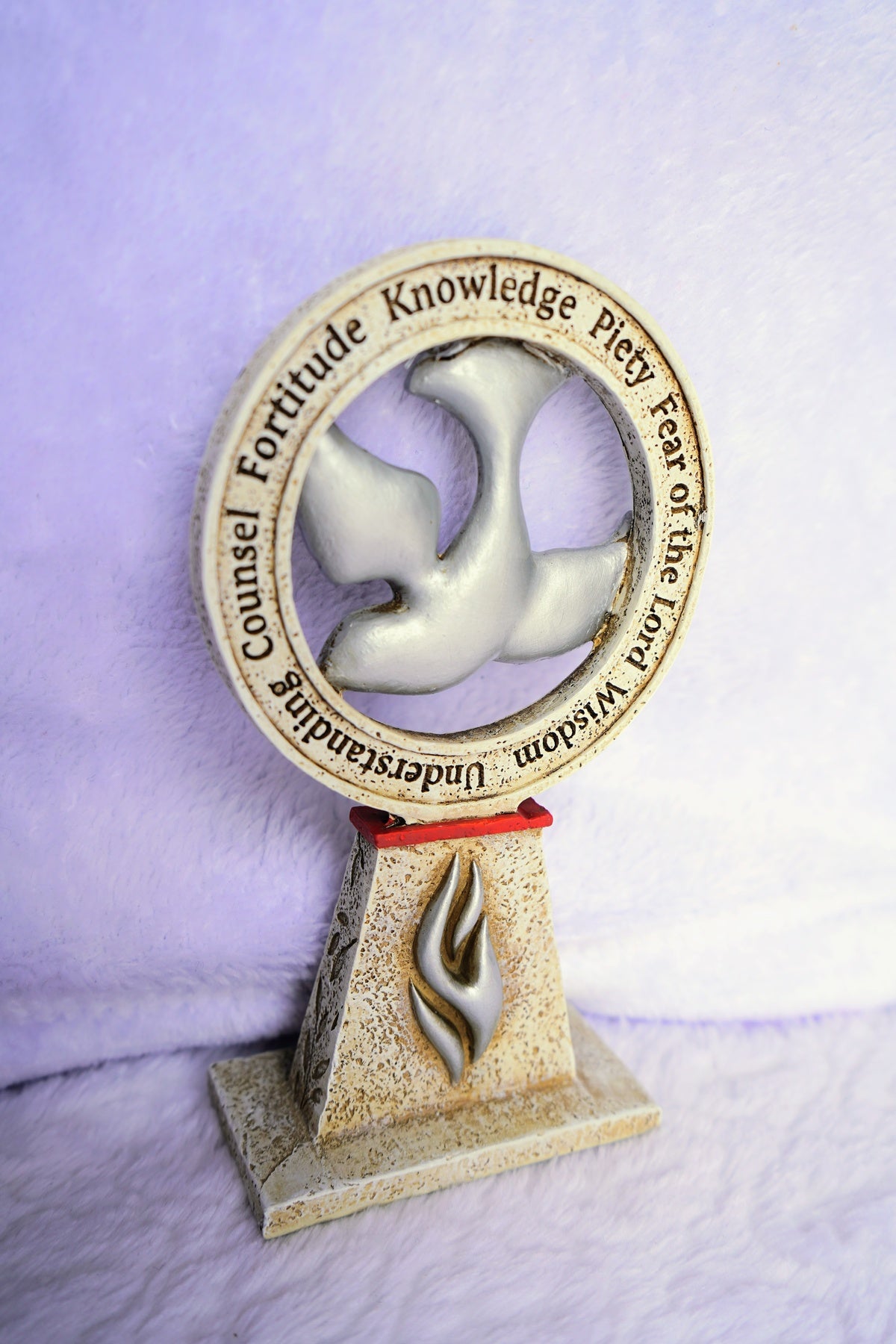 Holy Spirit Stand up Plaque (Confirmation Gift)