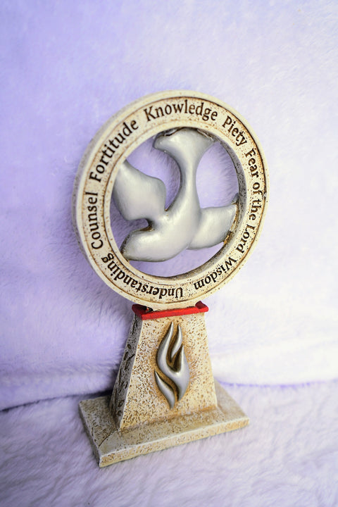 Holy Spirit Stand up Plaque (Confirmation Gift)