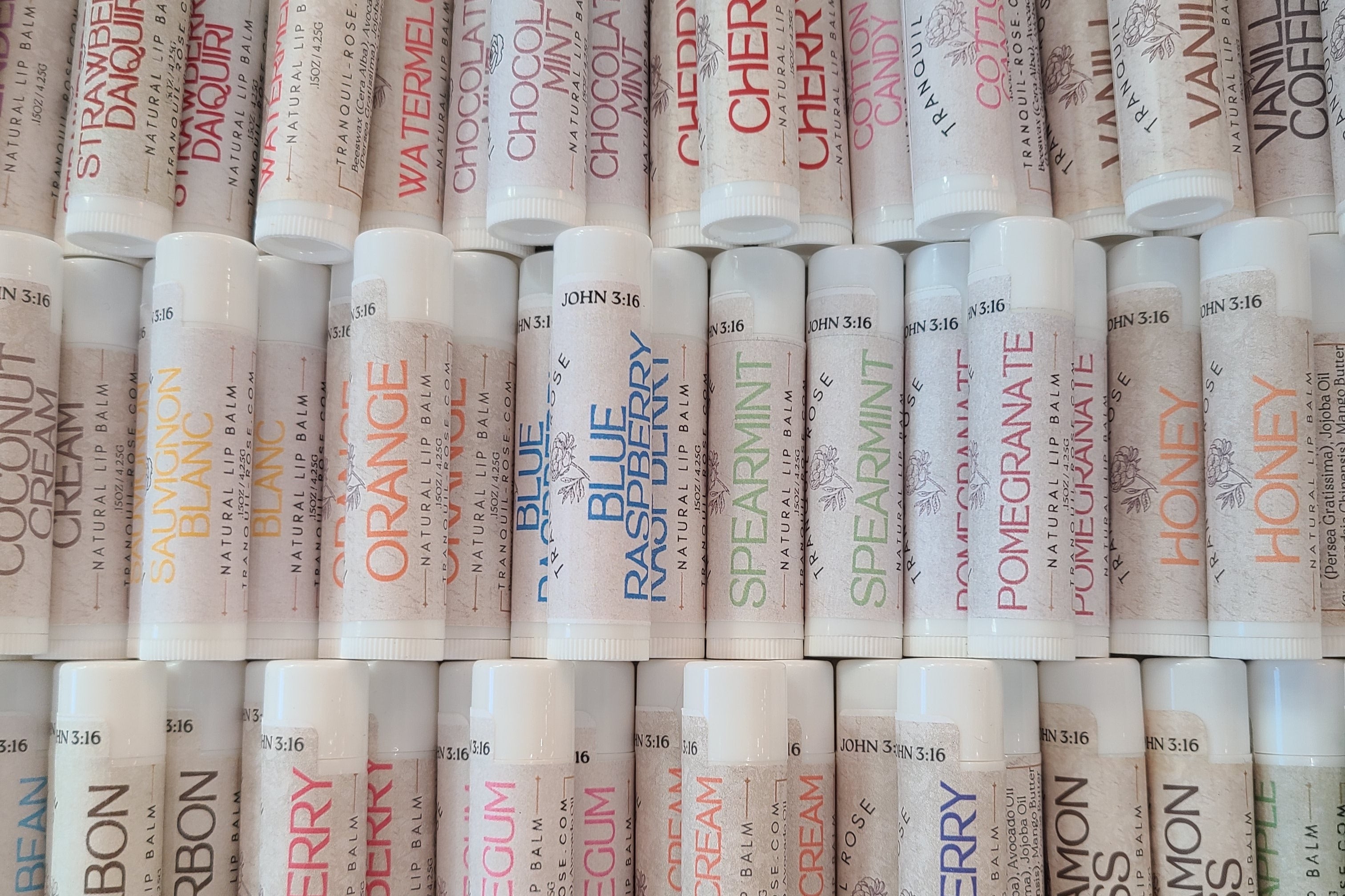 Happy Hour Natural Flavored Lip Balm Gift Set – 4 Cocktail