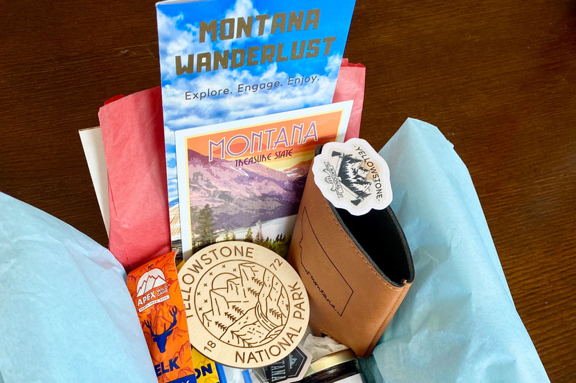 Discover the unique flavors and hidden gems of a different state every month with the American Wanderlust Box!