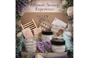  Ultimate Serenity Experience Mother's Day Box.  A one time shipment with full-size products.  Handcrafted in the USA, Free shipping.