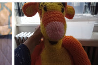 Crochet Stuffed animal box