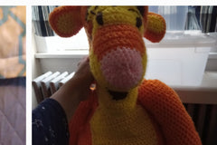 Crochet Stuffed animal box