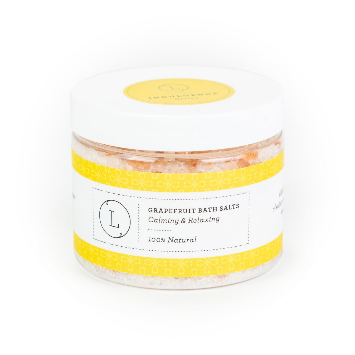 Grapefruit Natural Bath Salt Soak with Dead sea, Epsom and Himalayan salts