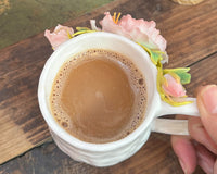 Dreamcloud Modern Floral Ceramic Tea and Coffee Set