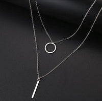 ALPHA Tarnish-free Gold|Silver Layered Necklace