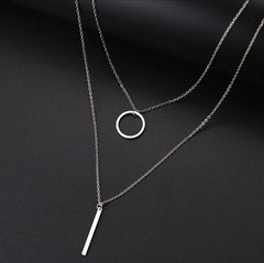 ALPHA Tarnish-free Gold|Silver Layered Necklace