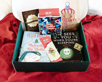 Books & More by Box of Books Christmas edition. Enjoy 2 great books and some novelty items. A great box for self care and relaxation.