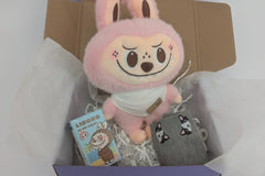 labubu gift box with mystery labubu blind box gift for girls cute socks