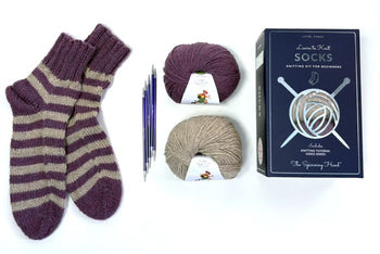 The Spinning Hand Monthly: Luxury Yarn, Knitting Project, and bonus goodies (upgrade available for needles)