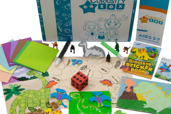 Dinosaur Times Craft & Activity Box for Ages 5-7