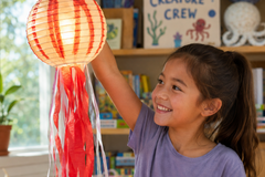 Discover the wonders of ocean life! Create a colorful Japanese sea nettle while learning about these fascinating jellyfish.