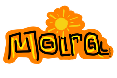 Personalized sticker design for one member. All name designs by Quirky Pickle are made to order & only for that one person. 