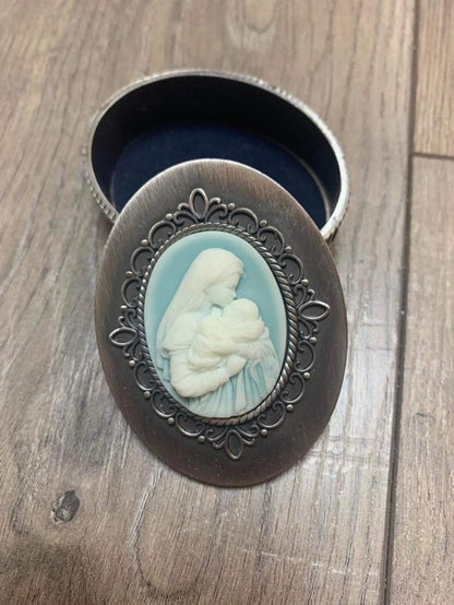 Antique Modanna with Child case