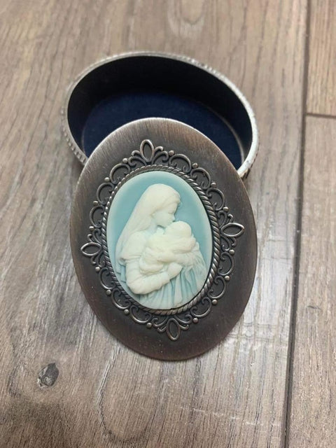 Antique Modanna with Child case