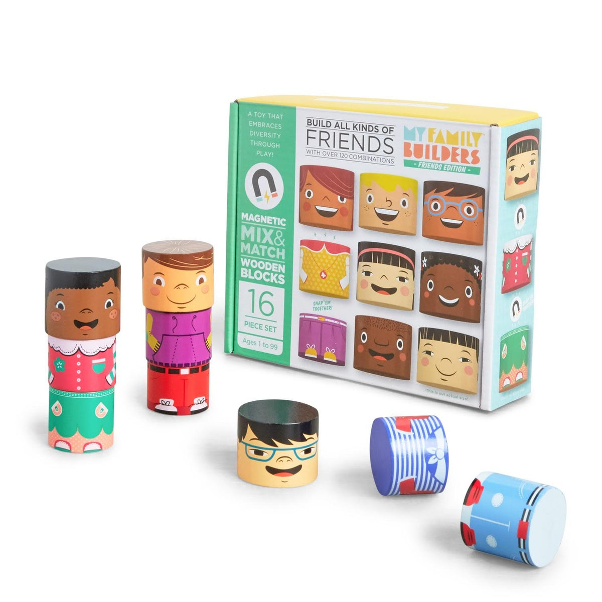 My Friends Magnetic Blocks - 0+