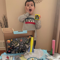 Blast Off Craft & Activity Box for Ages 5-7