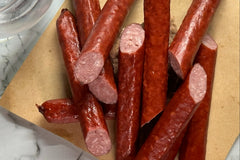 Snack Size: Boozy Jerky Style Steak Strip & Snack Stick Variety 8 Packages // 20 Servings