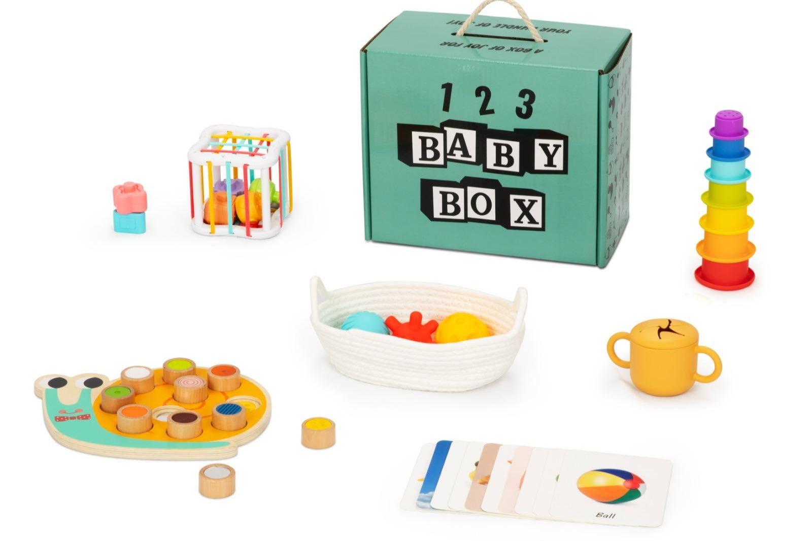 123 Baby Box (7-8 Months Box) - Cratejoy